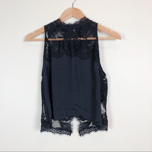 Free People Tied to You Lace Back Camisole - Picture 4 of 7